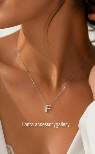 گردنبند حروف F